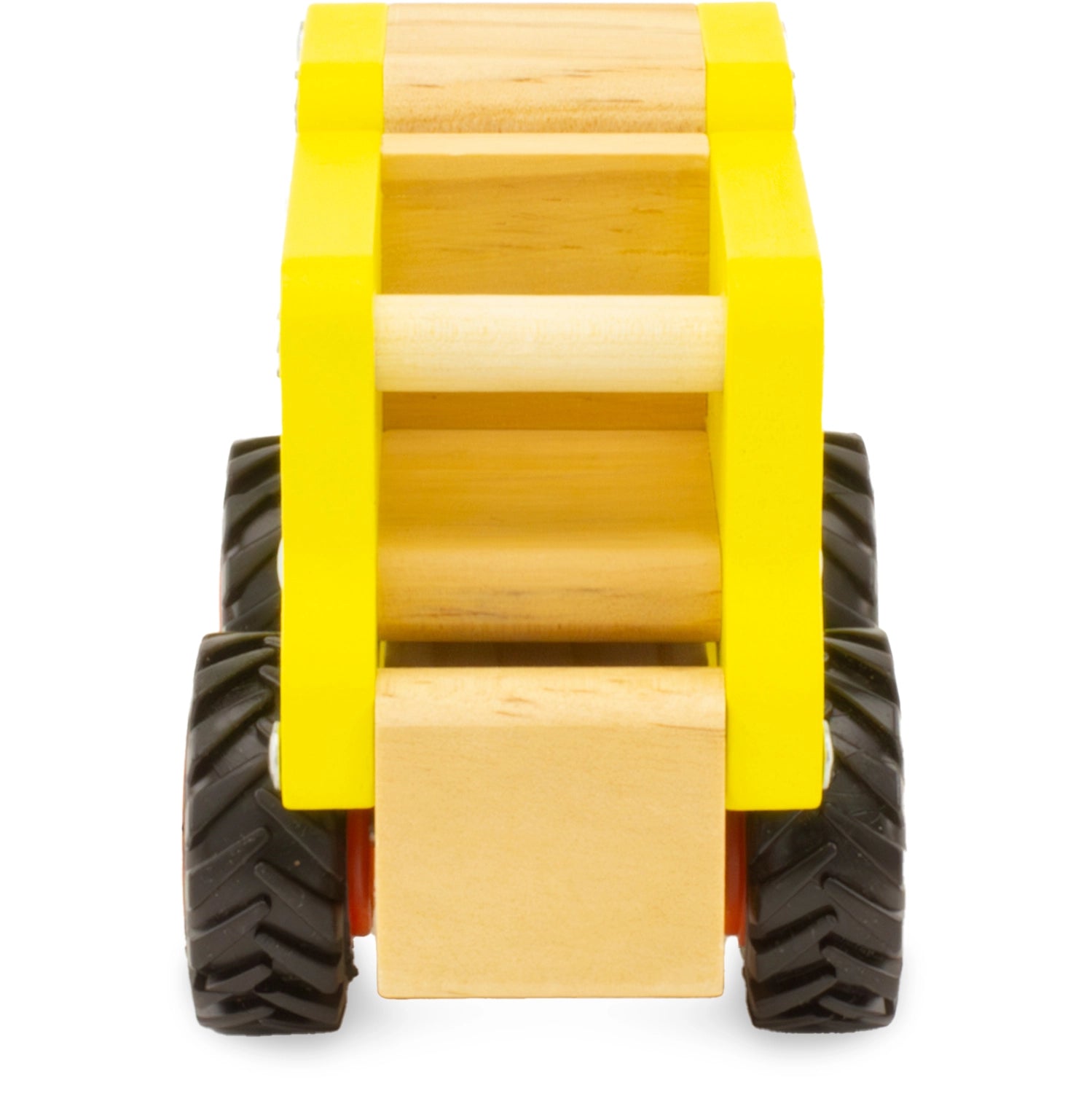 Kipplaster aus Naturholz