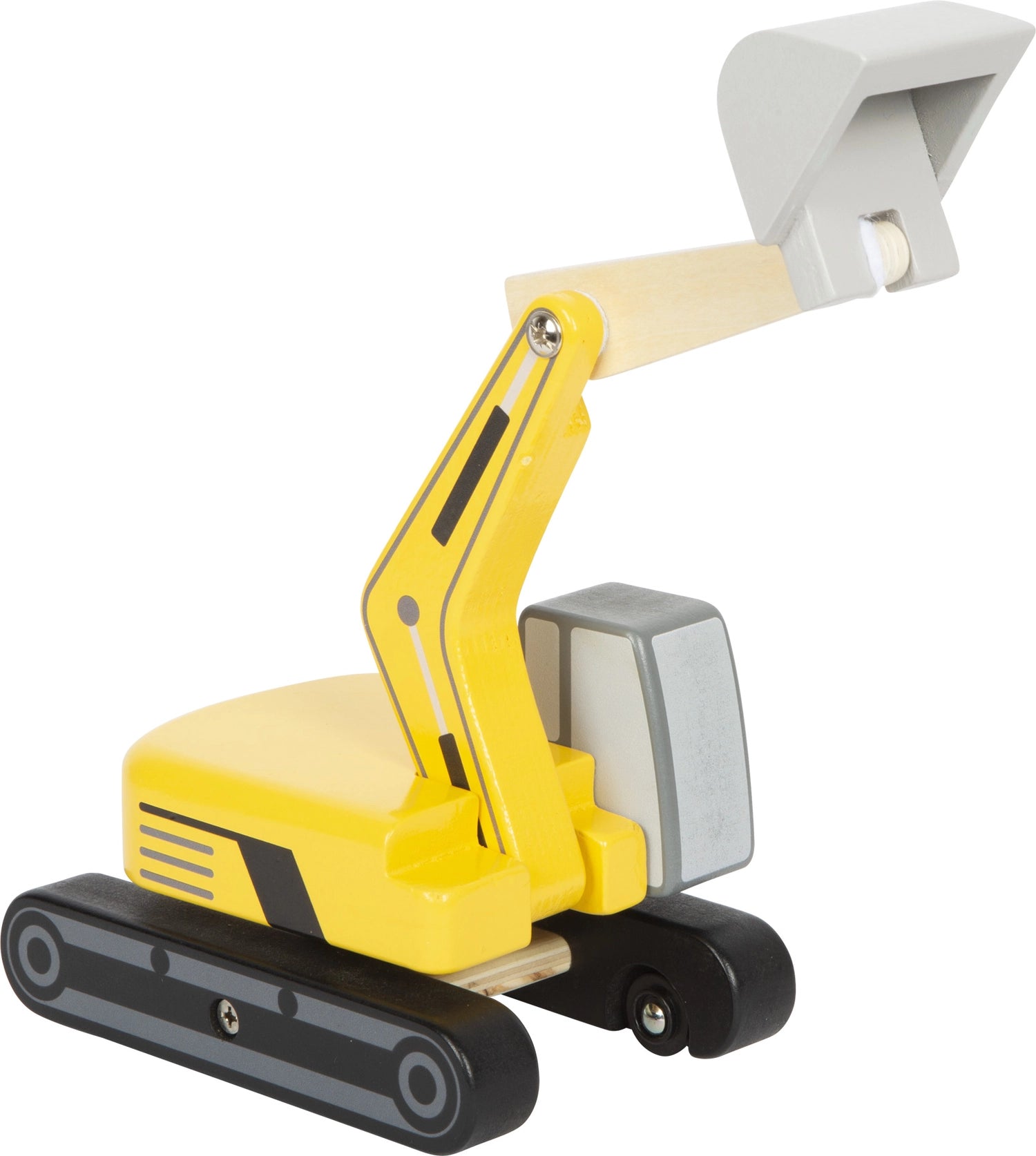 Schaufelbagger aus Holz